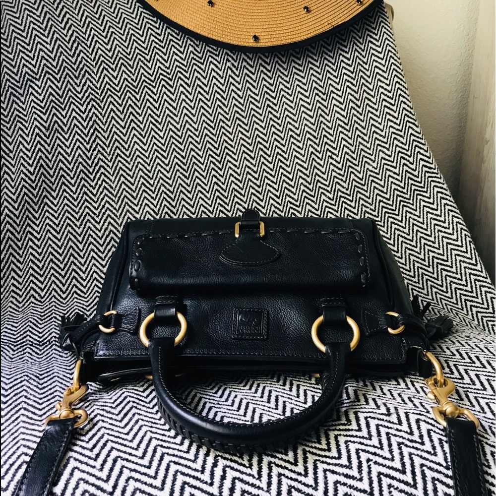 Dooney & Bourke Florentine Front Pocket Satchel Medium - Picture 14 of 16
